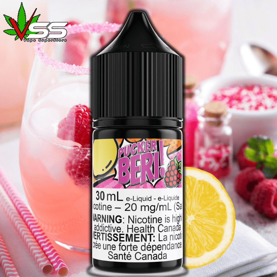 Pucker Beri Salt by Maverick E-Liquid Morden Vape SuperStore and Cannabis Manitoba Canada