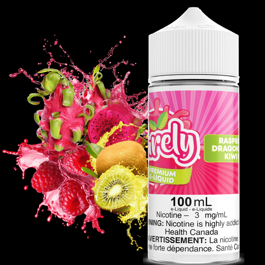 Purely E-Liquid Freebase E-Liquid Raspberry Dragon Fruit Kiwi by Purely E-liquid 100ml-Morden Vape