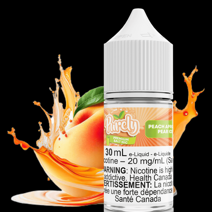 Purely E-Liquid Salt Nic E-Liquid 30ml / 12mg Peach Apricot Pear Ice Salt Nic by Purely E-Liquid-Morden Vape & Cannabis MB, Canada