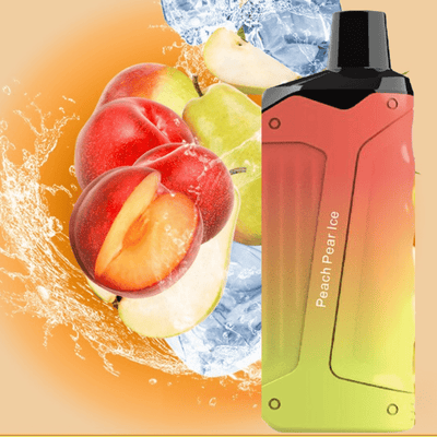 Quizz 8K Disposable Vape-Peach Pear Ice-Morden Vape SuperStore