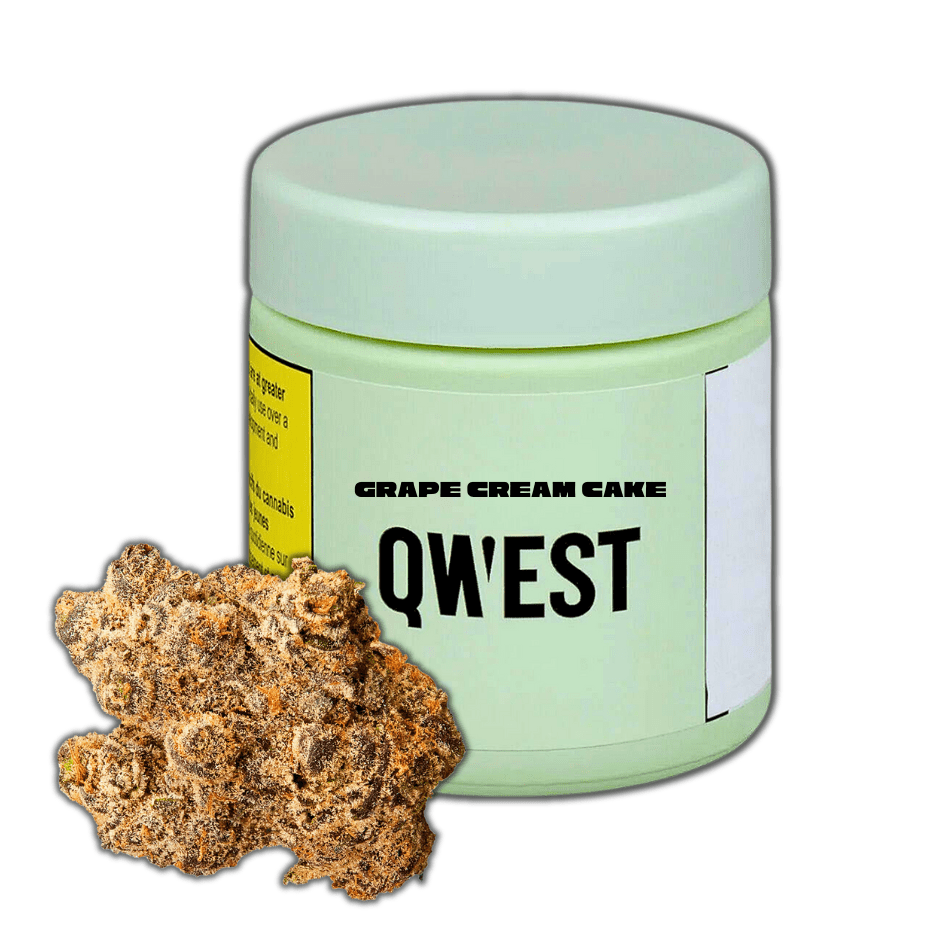 Qwest Grape Cream Cake Flower - 14g Morden Vape SuperStore and Cannabis Manitoba Canada