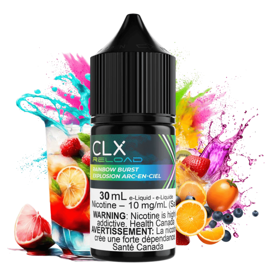 CLX Reloaded E-Liquid Salt-Rainbow Burst - Canada - Morden Vape SuperStore & Cannabis CLX Reloaded E-Liquid Salt-Rainbow Burst - Canada - Morden Vape SuperStore & Cannabis