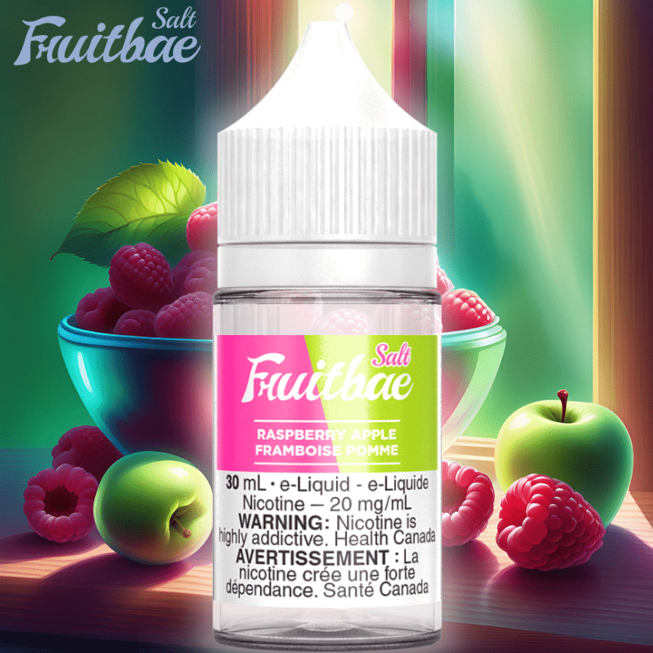 Raspberry Sour Apple by Fruitbae Salt Morden Vape SuperStore and Cannabis Manitoba Canada