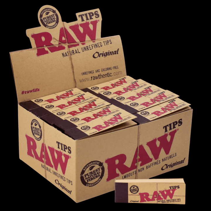 RAW Classic Regular Tips 50/pk Morden Vape SuperStore and Cannabis Manitoba Canada