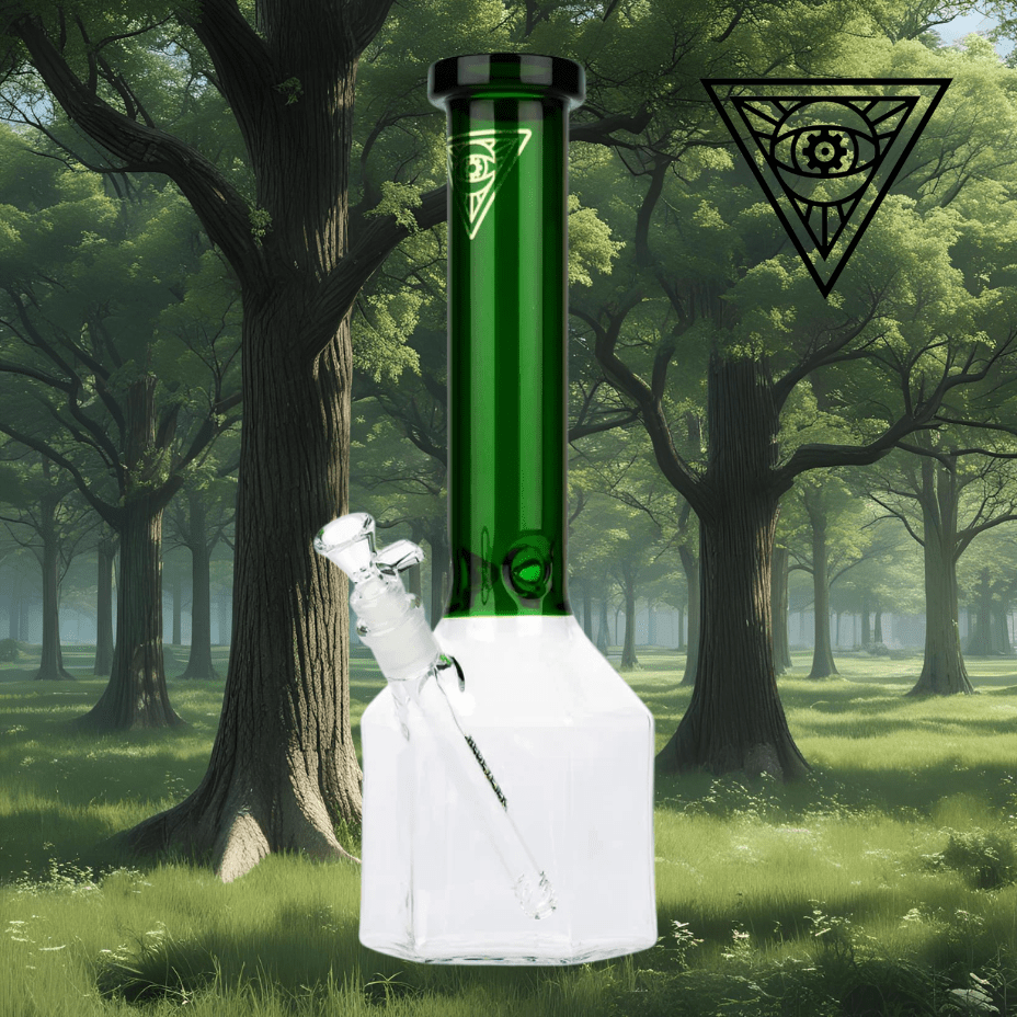 Red Eye Tek 7mm Honeycomb Hex Tube 14" Green Morden Vape SuperStore and Cannabis Manitoba Canada
