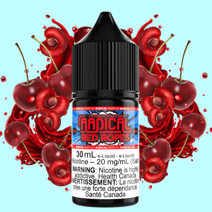 Red Ropes Salt Nic by Radical E-liquid 30mL / 20mg Morden Vape SuperStore and Cannabis Manitoba Canada