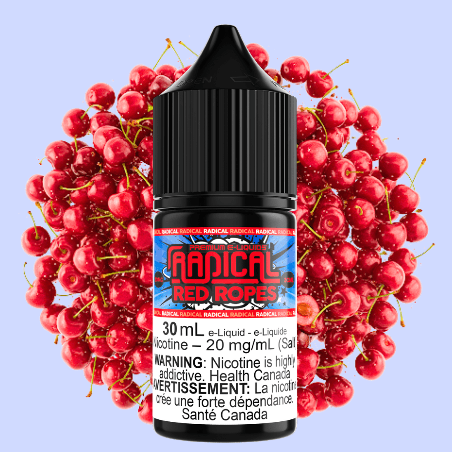 Red Ropes Salt Nic by Radical E-liquid Morden Vape SuperStore and Cannabis Manitoba Canada