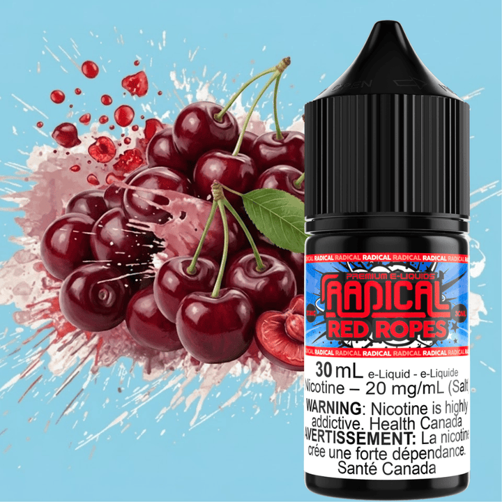 Red Ropes Salt Nic by Radical E-liquid Morden Vape SuperStore and Cannabis Manitoba Canada