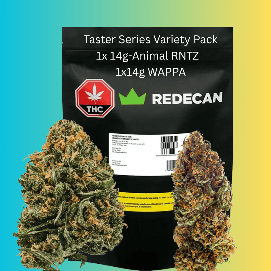 Redecan Taster Variety Indica Flower - 2x14g Morden Vape SuperStore and Cannabis Manitoba Canada
