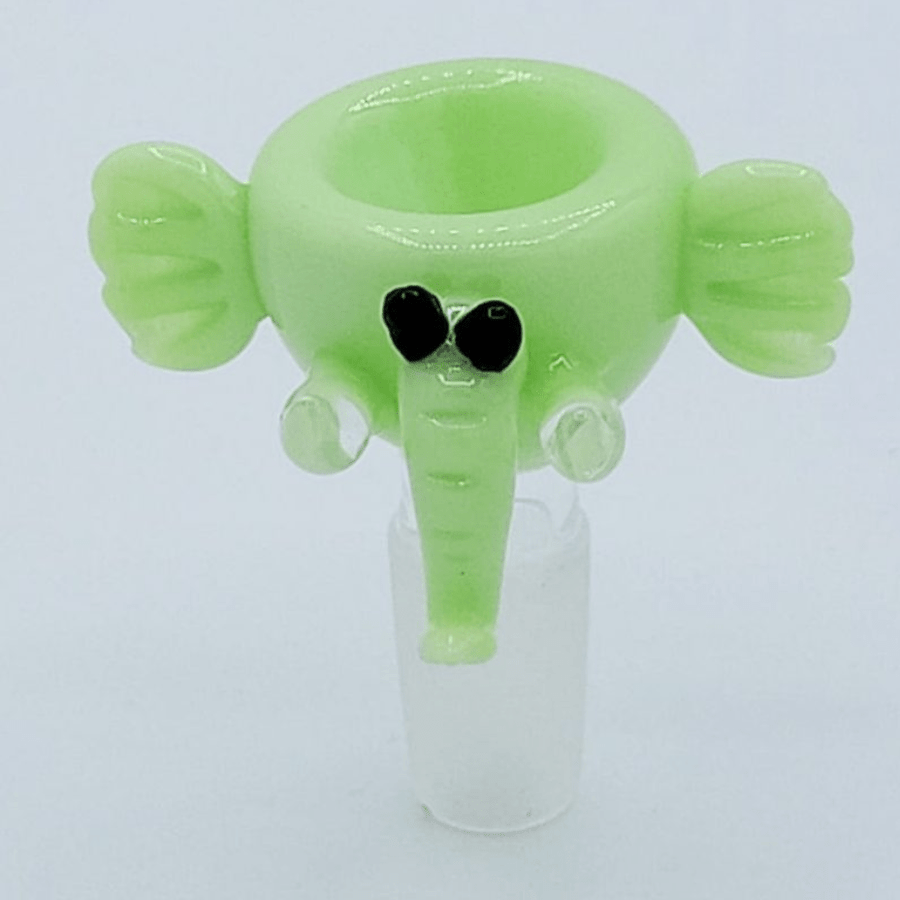 Retro Glass 420 Accessories Elephant Bong Replacement Bowls-14mm-Morden Vape SuperStore & Cannabis MB, Canada
