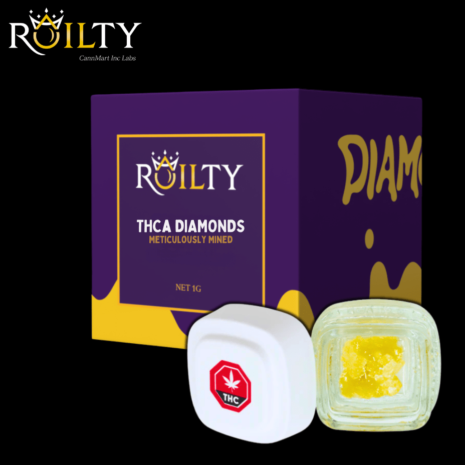 Roilty Genuine Gems THCa Diamonds - 1g 1g Morden Vape SuperStore and Cannabis Manitoba Canada