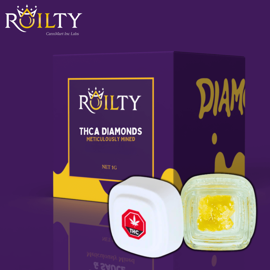 Roilty Genuine Gems THCa Diamonds - 1g 1g Morden Vape SuperStore and Cannabis Manitoba Canada