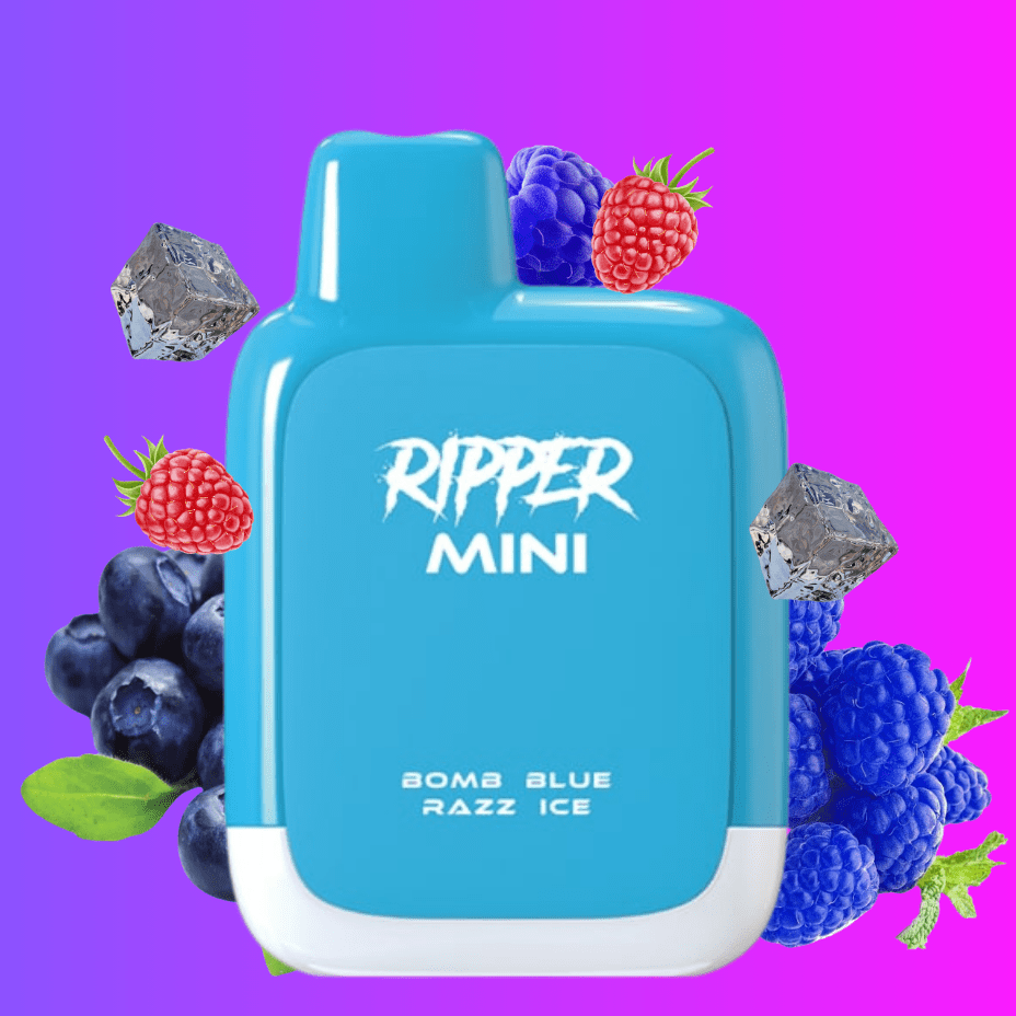 RufPuf Disposables Disposables 1000 puffs / Bomb Blue Razz Ice Rufpuf Ripper Mini Disposable Vape 1100 puffs-On Sale in Manitoba