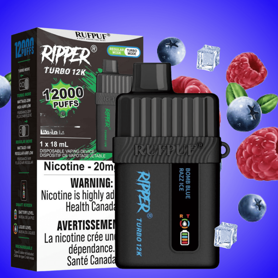 RufPuf Disposables Disposables 12000 Puffs / 20mg Ripper Turbo 12K Disposable Vape - Disposable Sale
