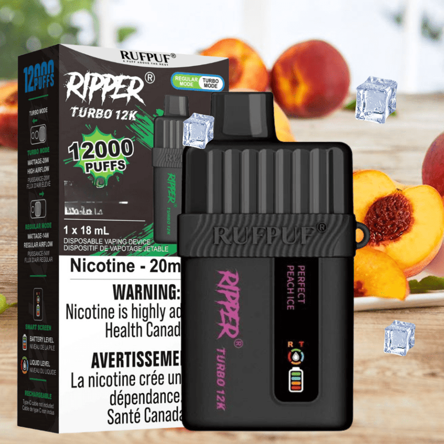 RufPuf Disposables Disposables 12000 Puffs / 20mg Ripper Turbo 12K Disposable Vape - Vape Online Store Canada