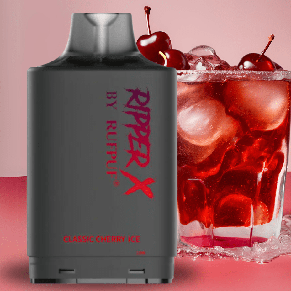 RufPuf Ripper X 35K Turbo Pod - Classic Cherry Ice Morden Vape SuperStore and Cannabis Manitoba Canada
