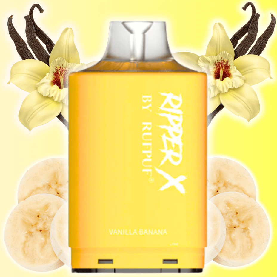RufPuf Ripper X 75K Turbo Pod - Vanilla Banana 75000 Puffs / 20mg Morden Vape SuperStore and Cannabis Manitoba Canada