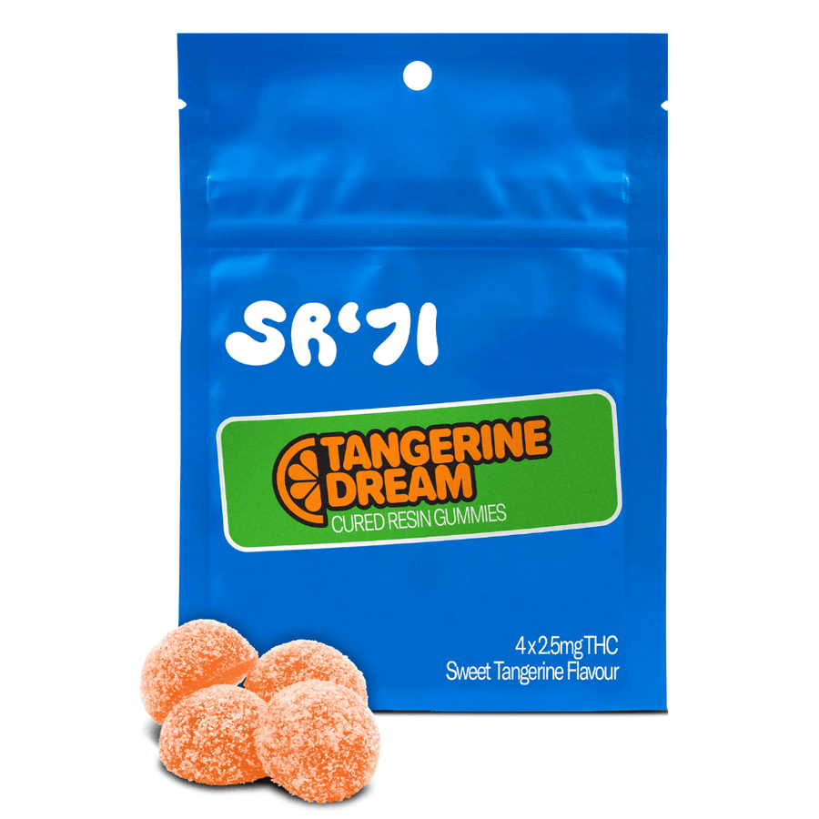 San Rafael Edibles San Rafael Tangerine Dream Cured Resin Gummies-Morden Vape & Cannabis MB, Canada