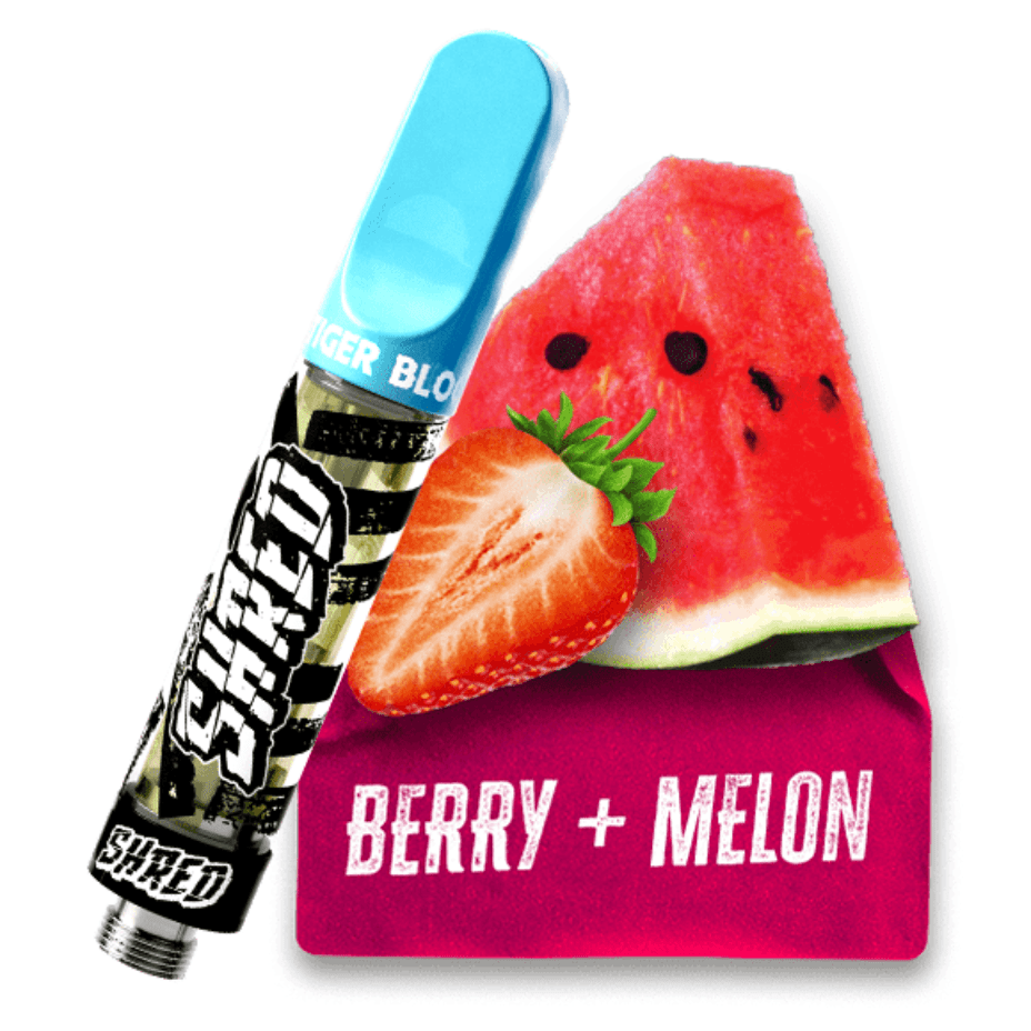 Shred Tiger Blood Hybrid Cartridge - 1.1g Morden Vape SuperStore and Cannabis Manitoba Canada