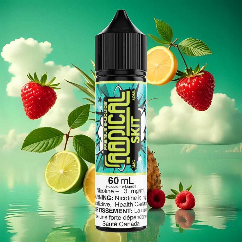 Skit by Radical E-liquid 60ml / 3mg Morden Vape SuperStore and Cannabis Manitoba Canada