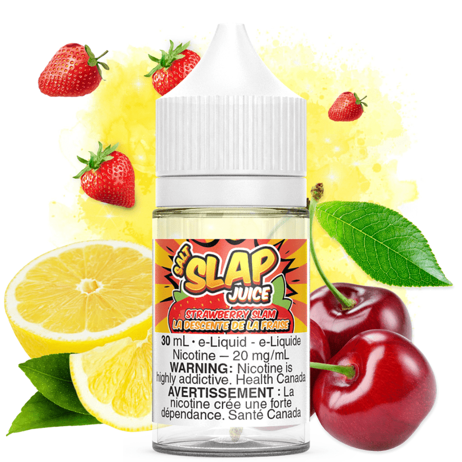 Slap Juice Salts Salt Nic E-Liquid Strawberry Slam Salt by Slap Juice - Buy Vape Juice in Canada