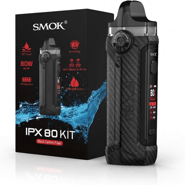 Smok IPX 80 Pod Kit - 3000mAh Black Morden Vape SuperStore and Cannabis Manitoba Canada