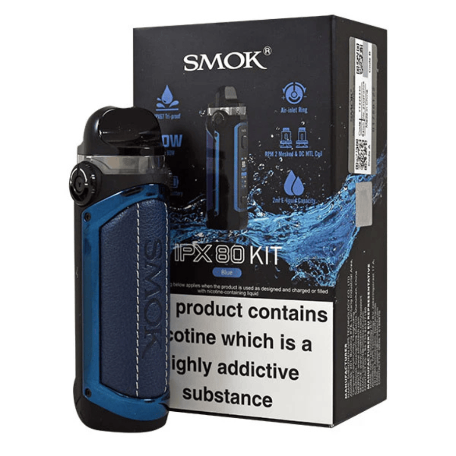 Smok IPX 80 Pod Kit - 3000mAh Blue Morden Vape SuperStore and Cannabis Manitoba Canada