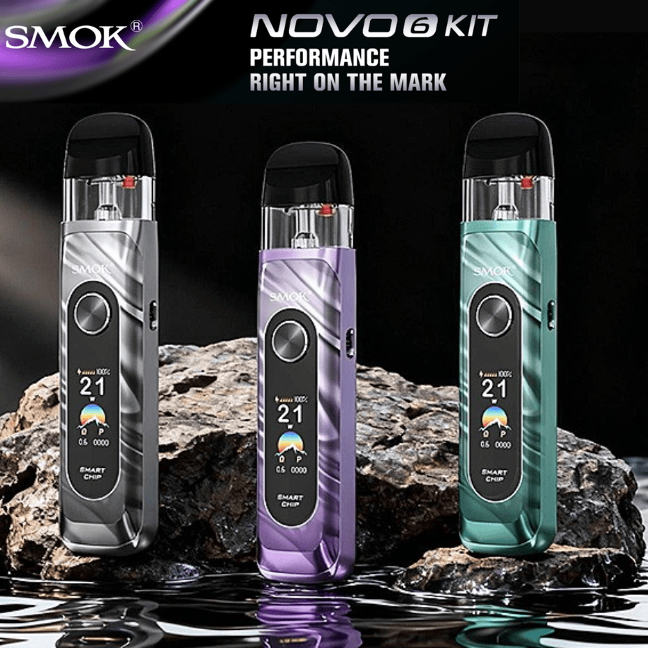 Smok Novo 6 Pod Kit-1700mAh Morden Vape SuperStore and Cannabis Manitoba Canada