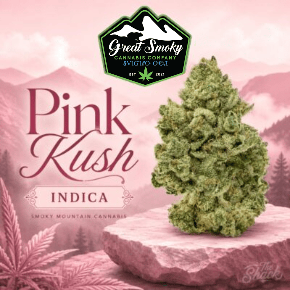 Smoky Mountain Pink Kush Indica Flower-14g Morden Vape SuperStore and Cannabis Manitoba Canada