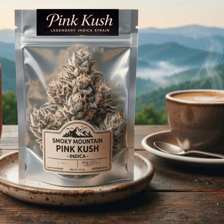 Smoky Mountain Pink Kush Indica Flower-28g Morden Vape SuperStore and Cannabis Manitoba Canada