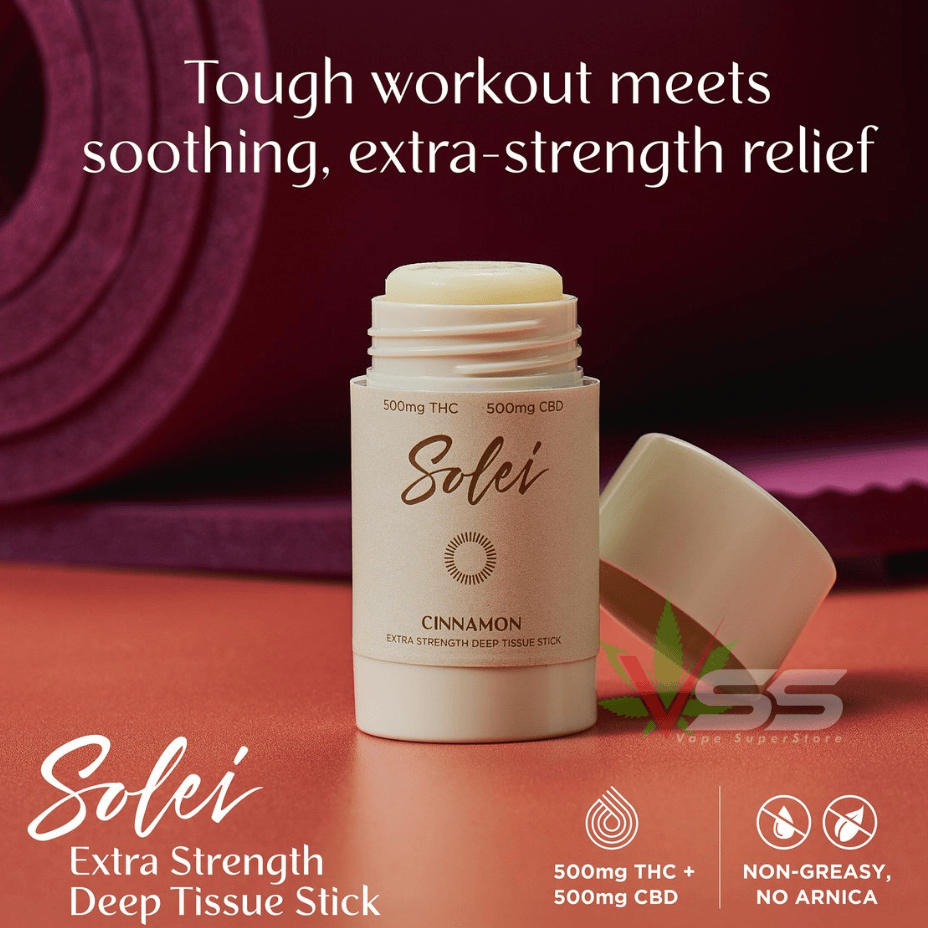 Solei - Extra Strength Deep Tissue Stick - 30g Morden Vape SuperStore and Cannabis Manitoba Canada