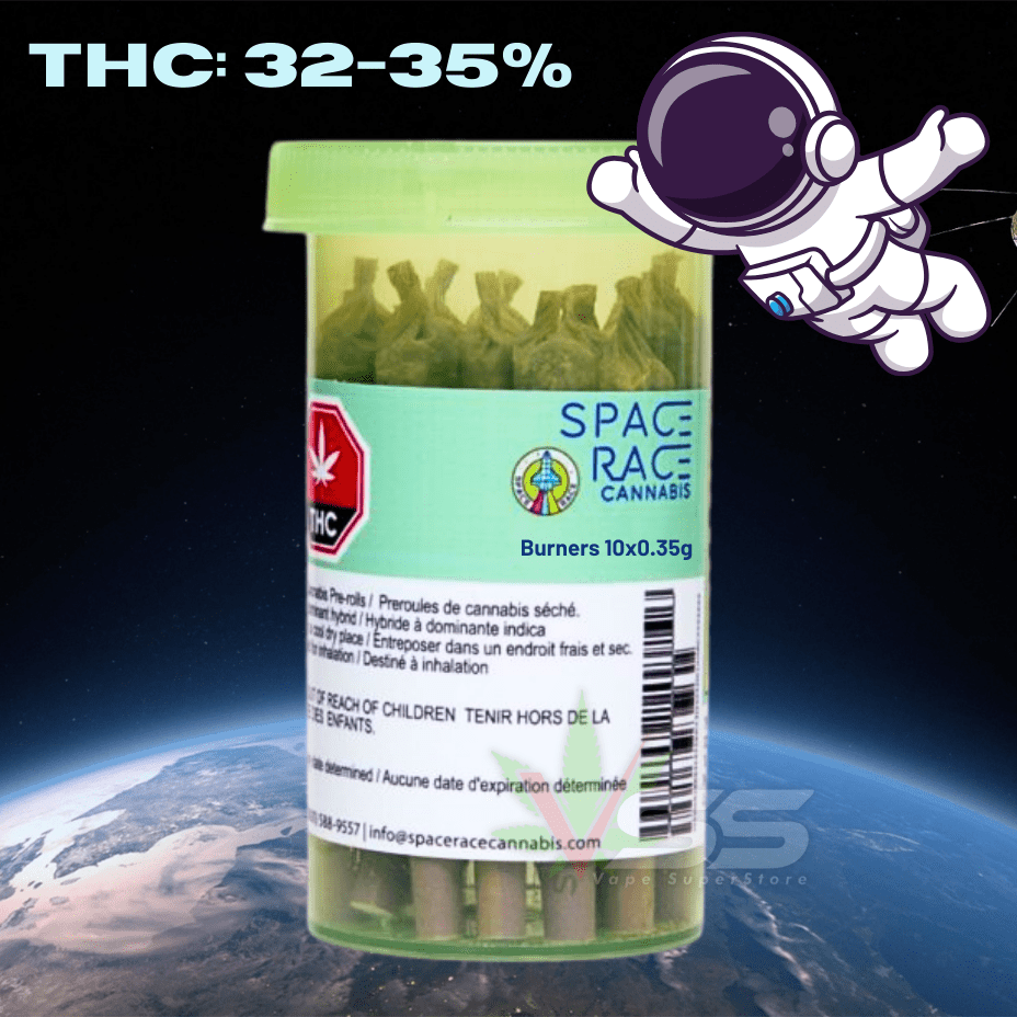 Space Race Burners Sativa Pre-rolls - 10x0.35g Morden Vape SuperStore and Cannabis Manitoba Canada
