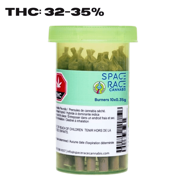 Space Race Burners Sativa Pre-rolls - 10x0.35g Morden Vape SuperStore and Cannabis Manitoba Canada