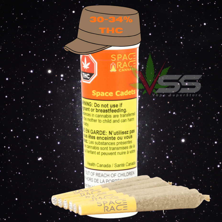 Space Race Cannabis - Space Cadets Hybrid Pre-rolls 6x0.4g Morden Vape SuperStore and Cannabis Manitoba Canada