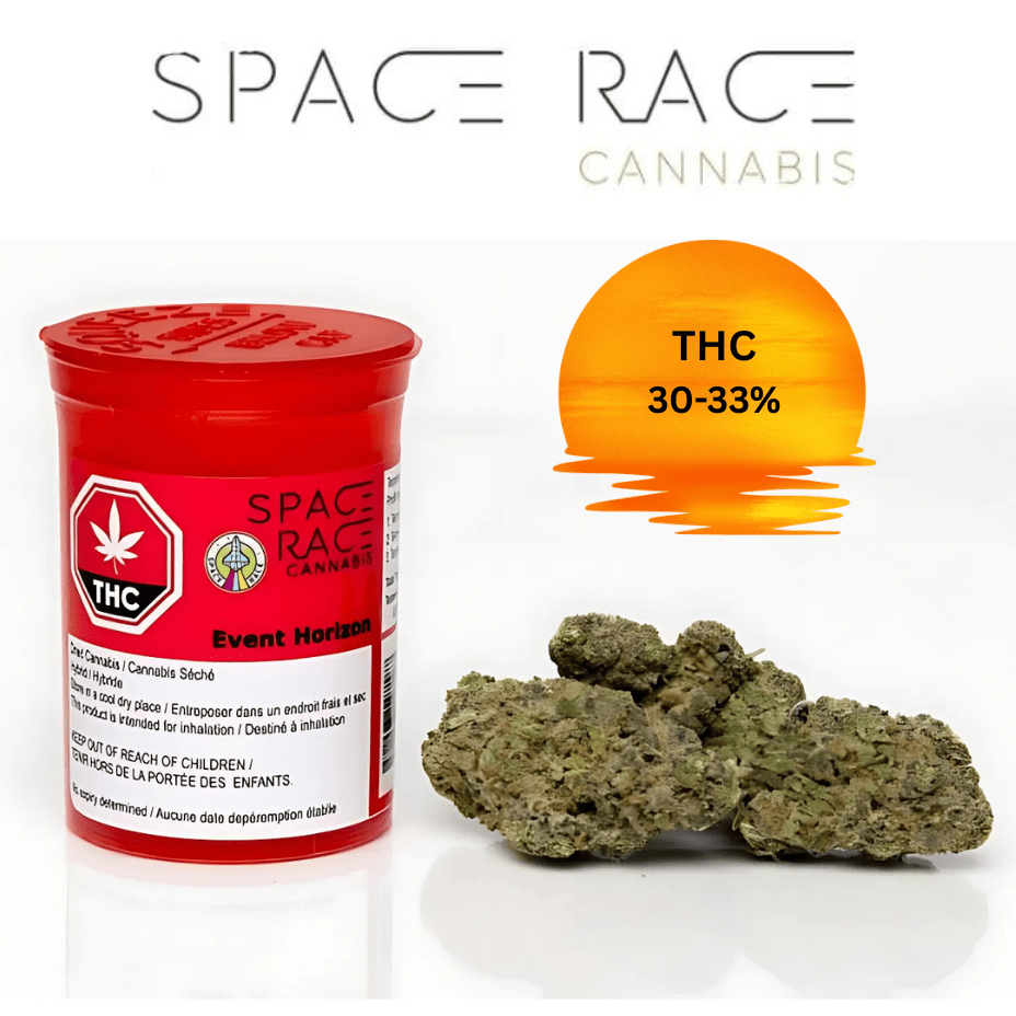 Space Race Event Horizon Hybrid Flower-3.5g 3.5g Morden Vape SuperStore and Cannabis Manitoba Canada