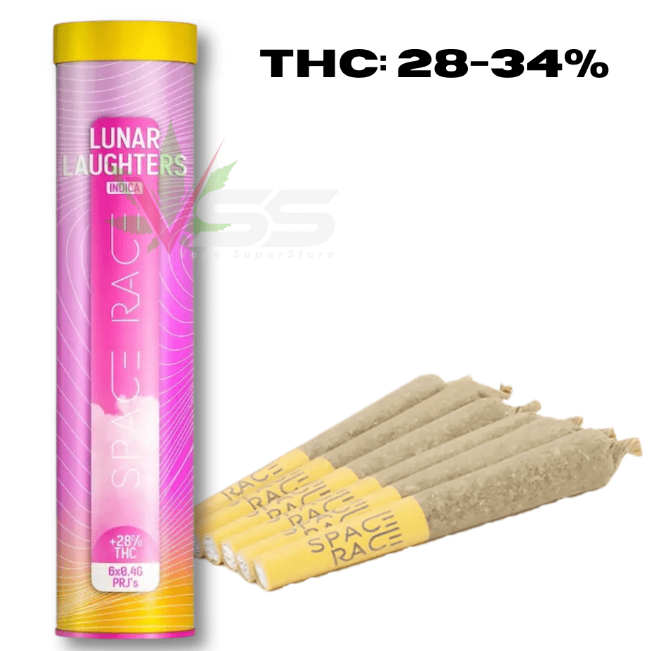 Space Race Lunar Laughters Pre-rolls - 6x0.4g Morden Vape SuperStore and Cannabis Manitoba Canada