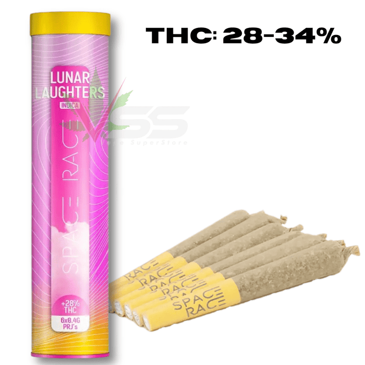 Space Race Lunar Laughters Pre-rolls - 6x0.4g Morden Vape SuperStore and Cannabis Manitoba Canada