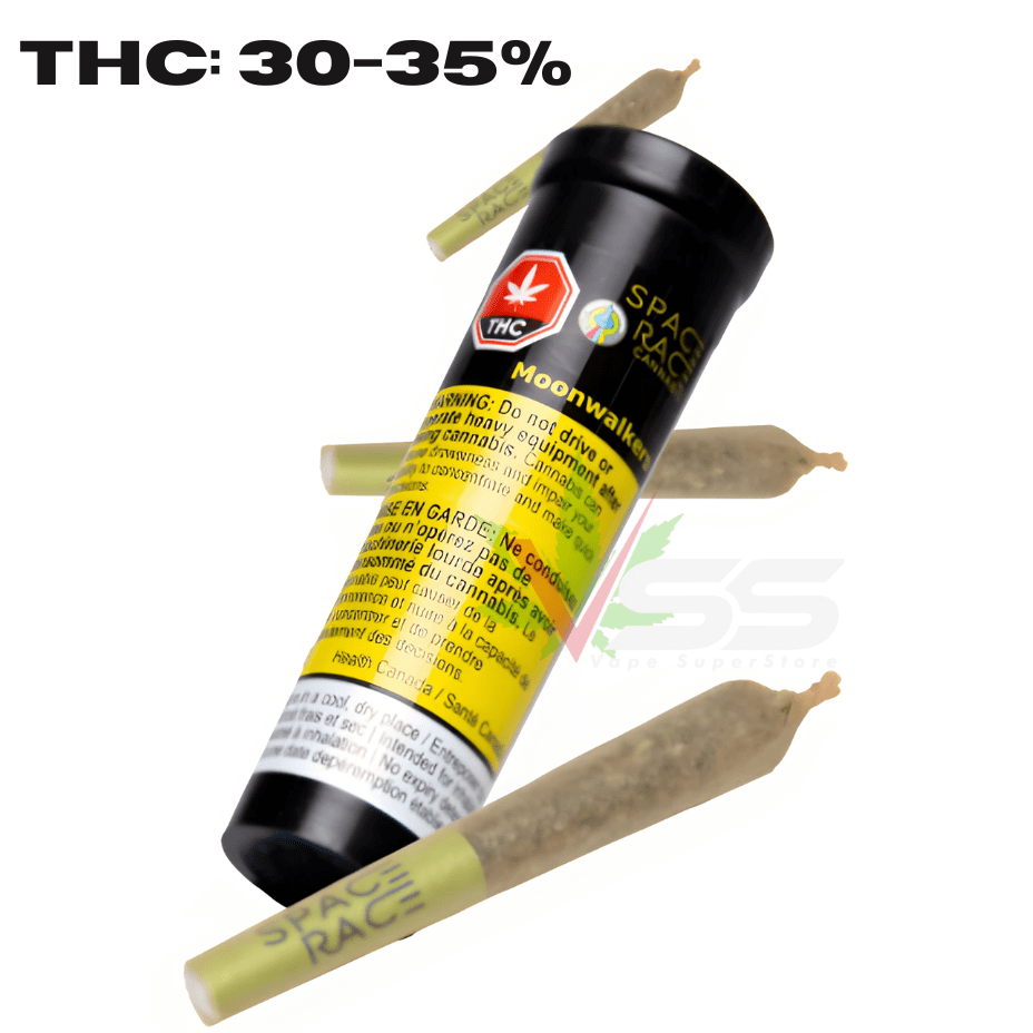 Space Race Moonwalkers Pre-rolls - 6x0.4g Morden Vape SuperStore and Cannabis Manitoba Canada