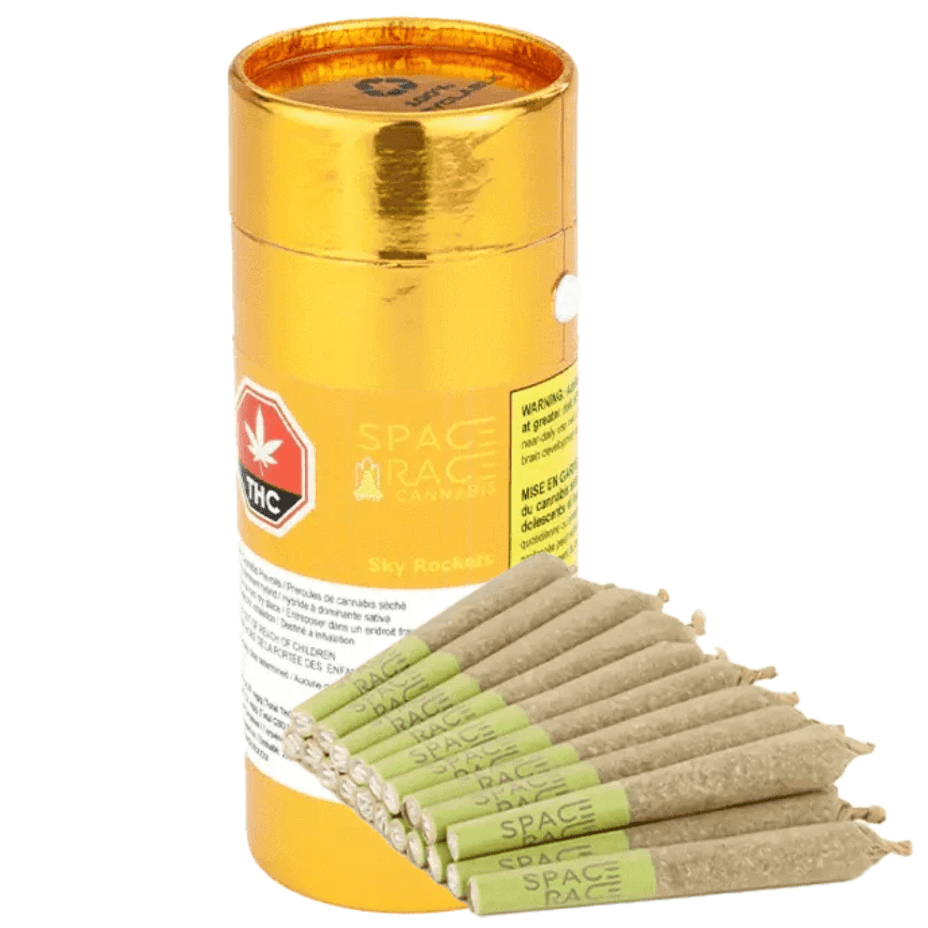 Space Race Sky Rockets Pre-rolls 20x0.4g Morden Vape SuperStore and Cannabis Manitoba Canada