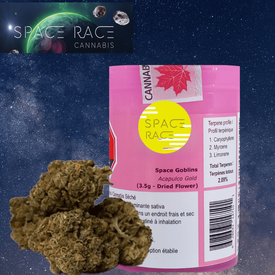 Space Race Space Goblins Sativa Flower-3.5g 3.5g Morden Vape SuperStore and Cannabis Manitoba Canada