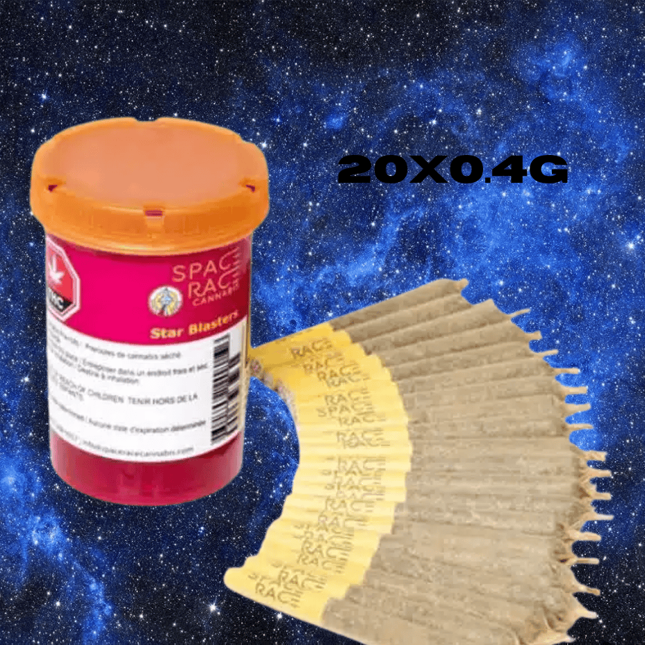 Space Race Starblasters Hybrid Pre-Rolls-20x0.4g Morden Vape SuperStore and Cannabis Manitoba Canada