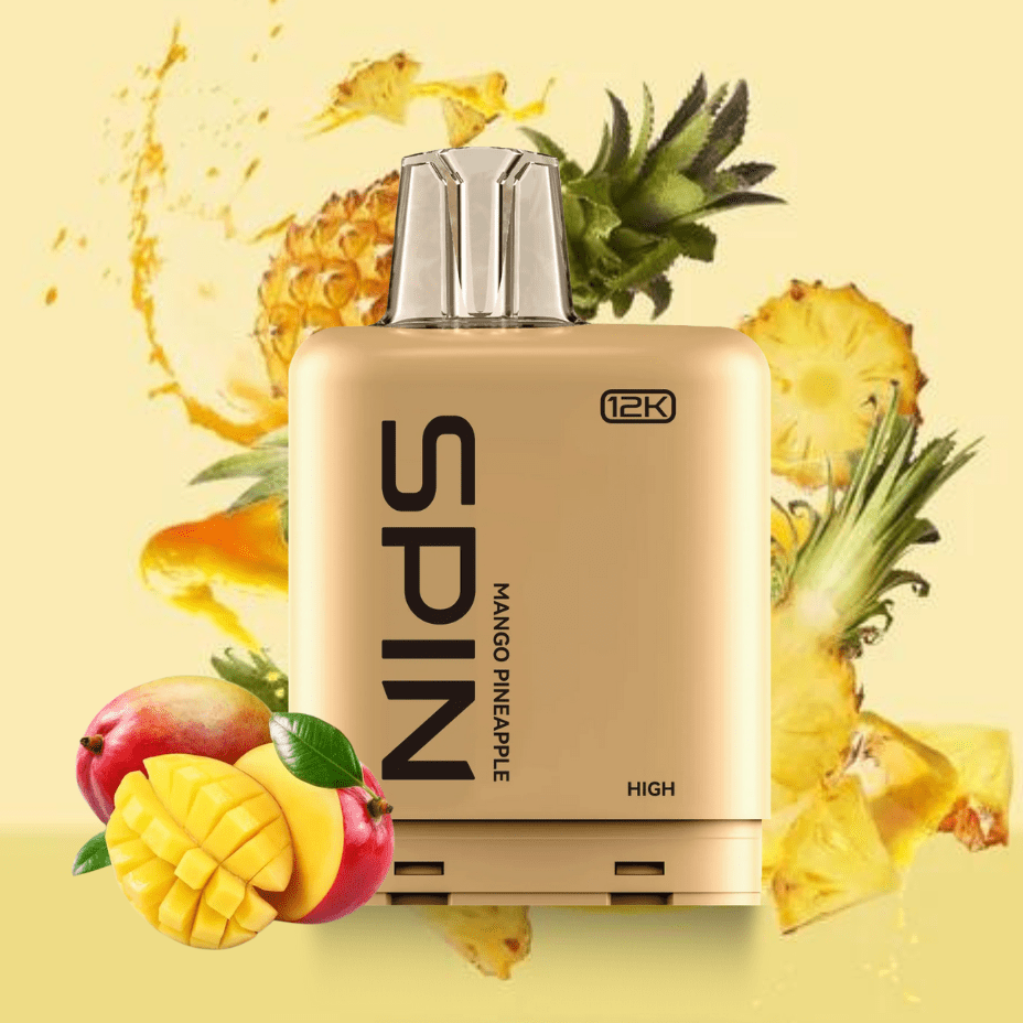 Spin Fizz X Closed Pod System 12000 Puffs / 20mg Spin Fizz X Pod 12000 - Mango Pineapple in Manitoba, Canada at Morden