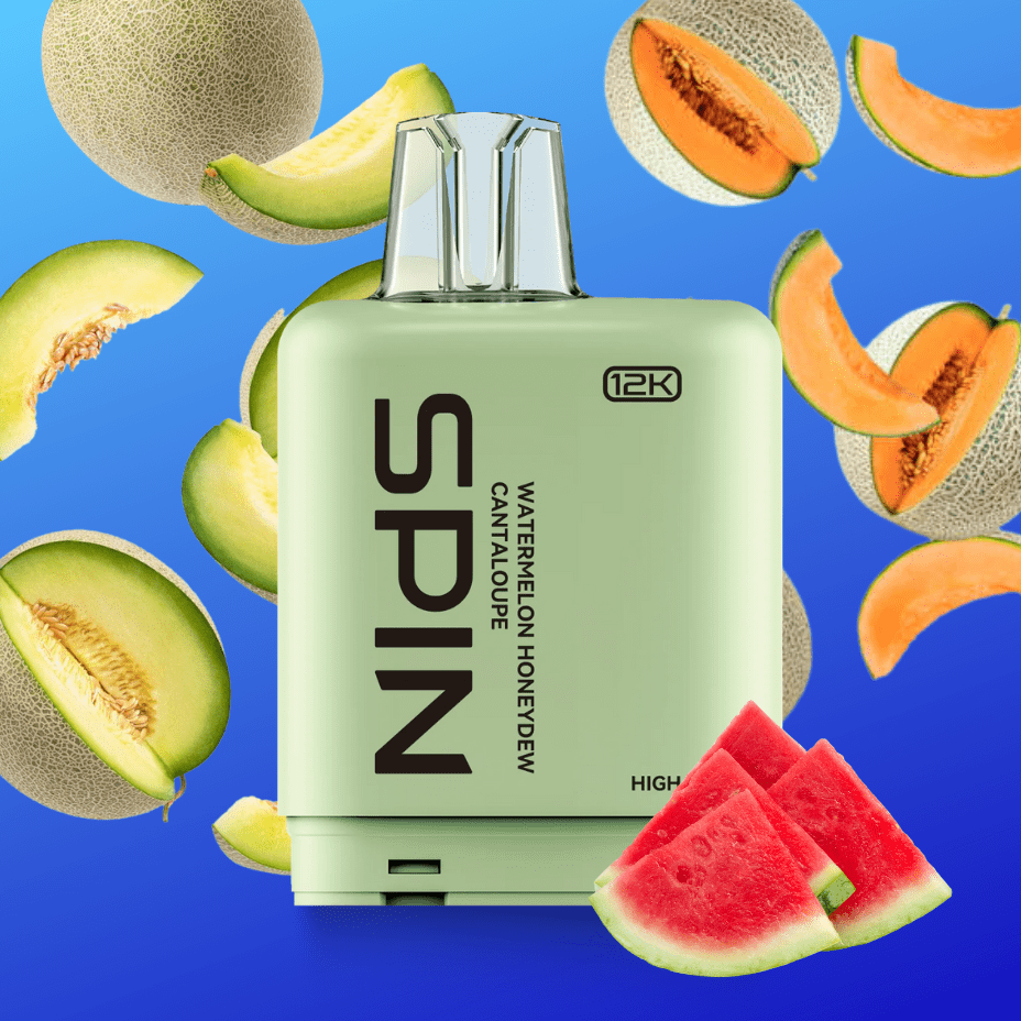 Spin Fizz X Closed Pod System 12000 Puffs / 20mg Spin Fizz X Pod 12000 - Watermelon Honeydew Cantaloupe in Canada