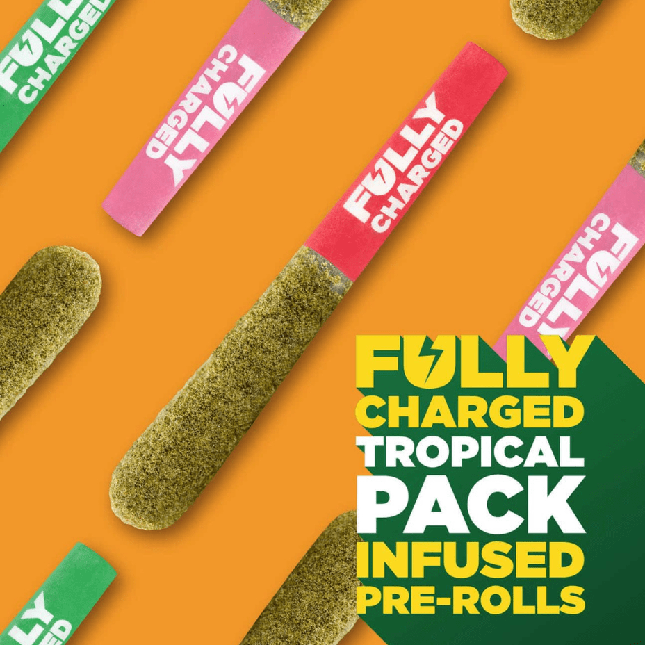 Spinach Fully Charged Party Pack Infused Pre-rolls 3x0.5g Morden Vape SuperStore and Cannabis Manitoba Canada