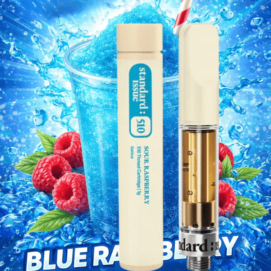 Standard Issue Sour Raspberry Sativa Cart-1g Morden Vape SuperStore and Cannabis Manitoba Canada