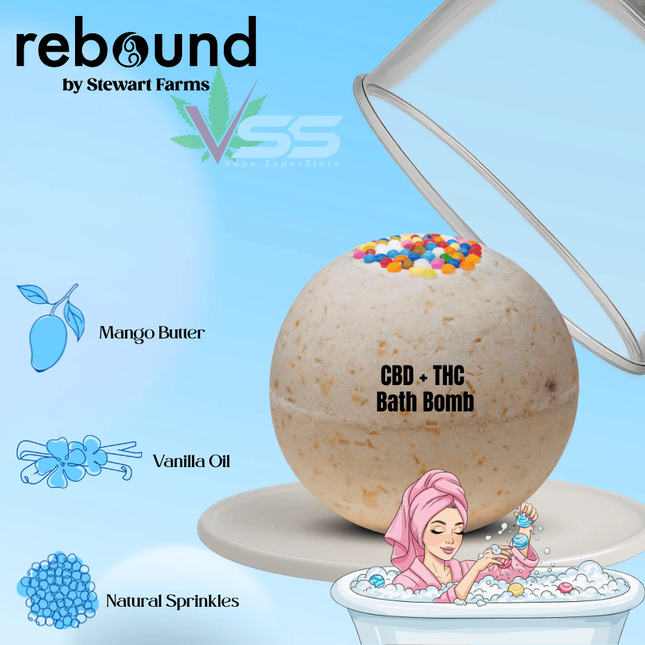 Stewart Farms - Birthday Bath Bomb - 130g Morden Vape SuperStore and Cannabis Manitoba Canada