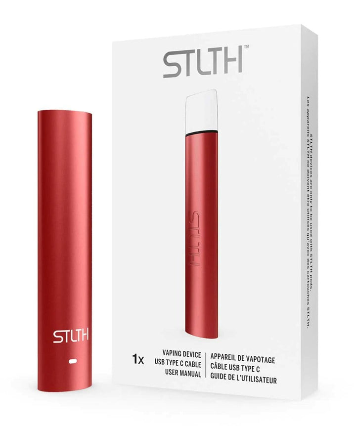 STLTH Closed Pod Systems Anodized Red STLTH Type-C Pod Device-Morden Vape SuperStore & Cannabis MB, Canada