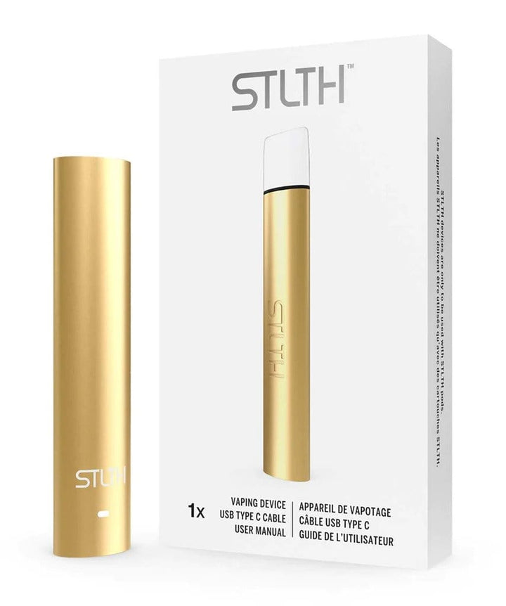 STLTH Closed Pod Systems Gold STLTH Type-C Pod Device-Morden Vape SuperStore & Cannabis MB, Canada