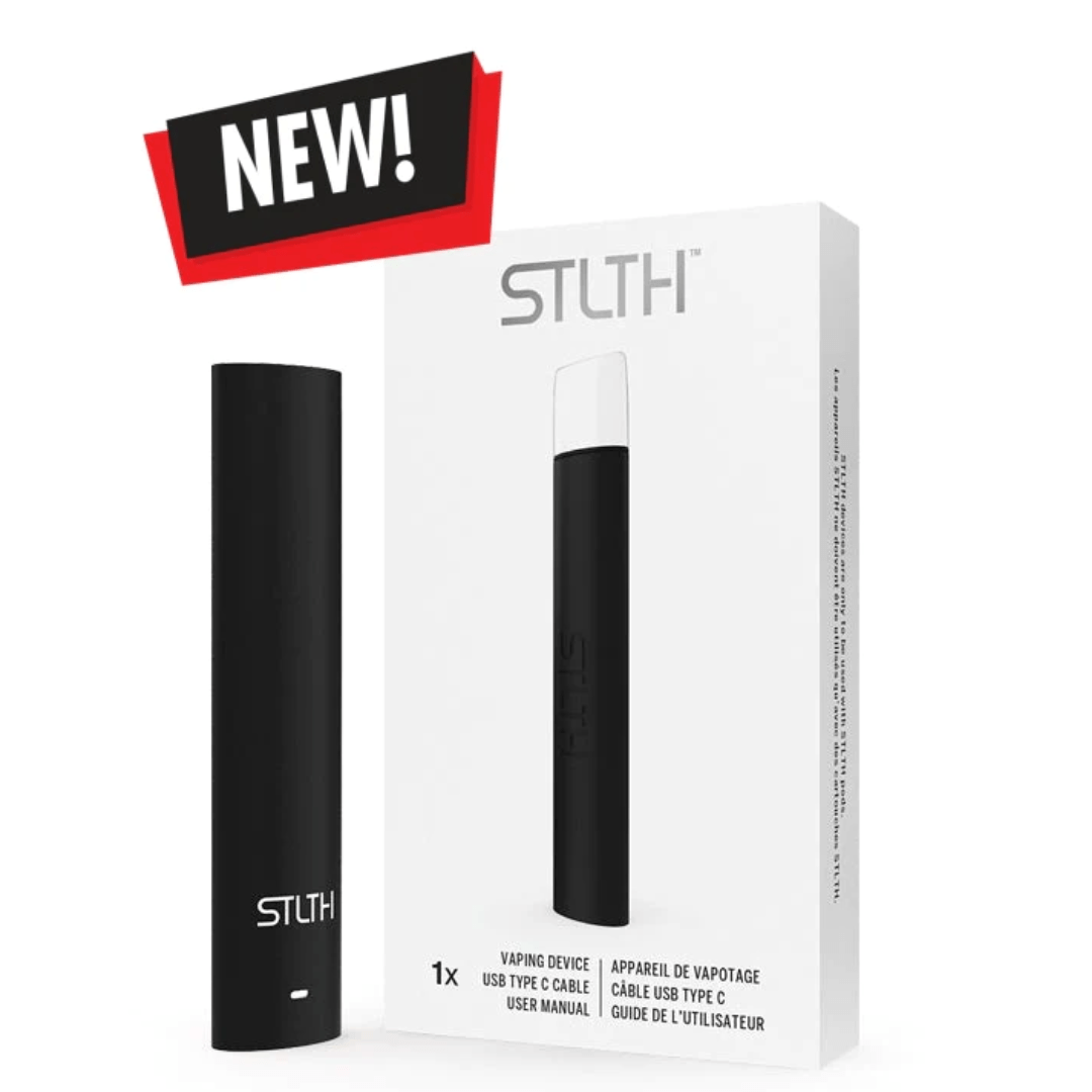 STLTH Closed Pod Systems Black STLTH Type-C Pod Device-Morden Vape SuperStore & Cannabis MB, Canada