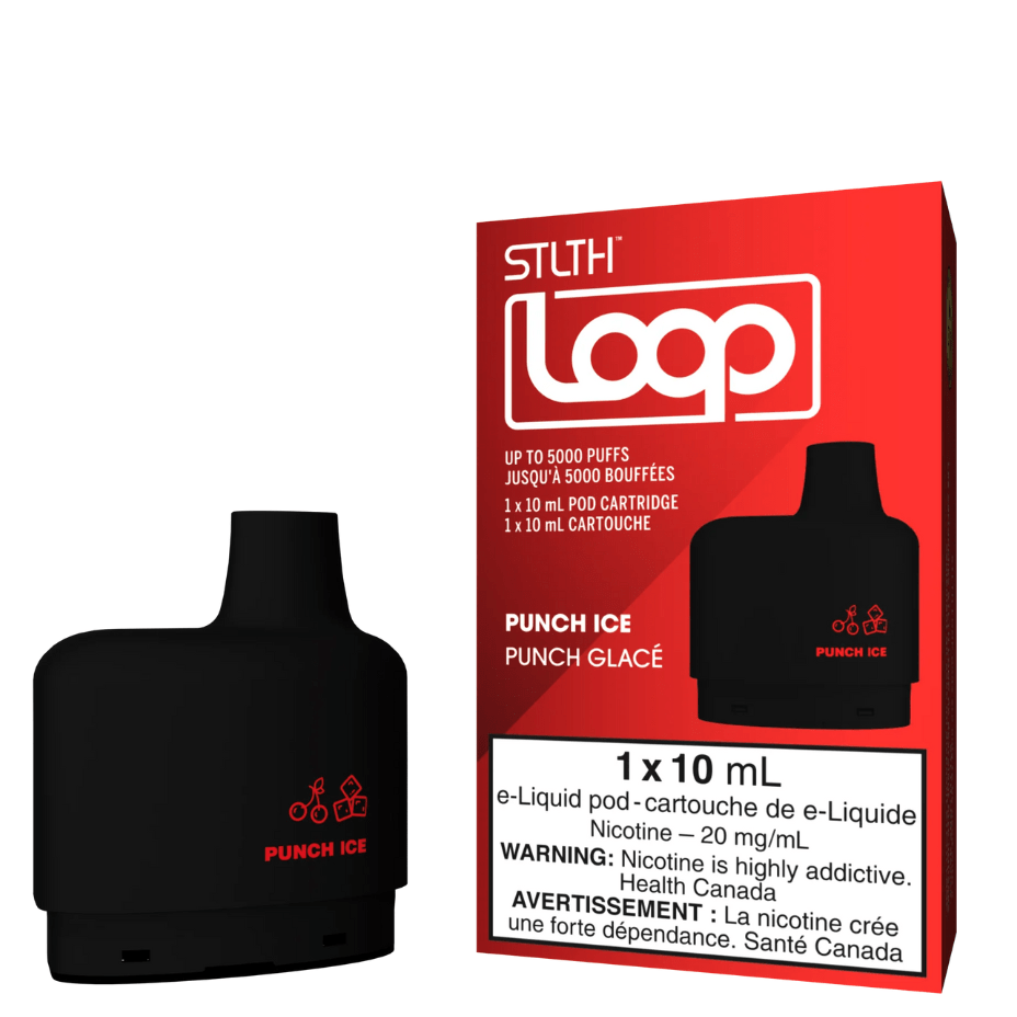 Stlth Loop Closed Pod Systems 20mg / 5000Puffs STLTH Loop Pods-Punch Ice-Morden Vape SuperStore & Cannabis Canada